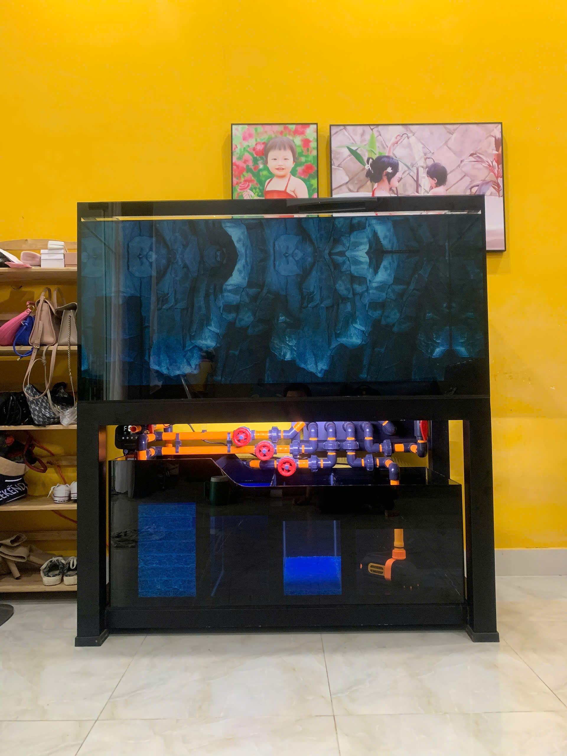 Siêu Phẩm Bể Cá Huyền Thạch Thâm Uyên