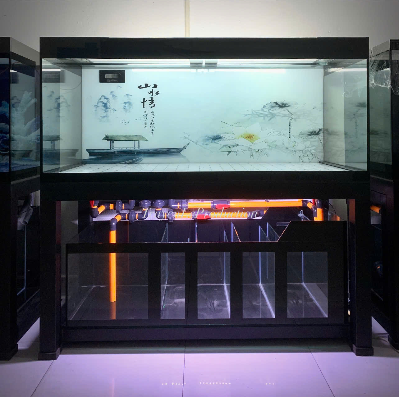 Siêu Phẩm Bể Cá Thanh Tâm Thiền Thuyền